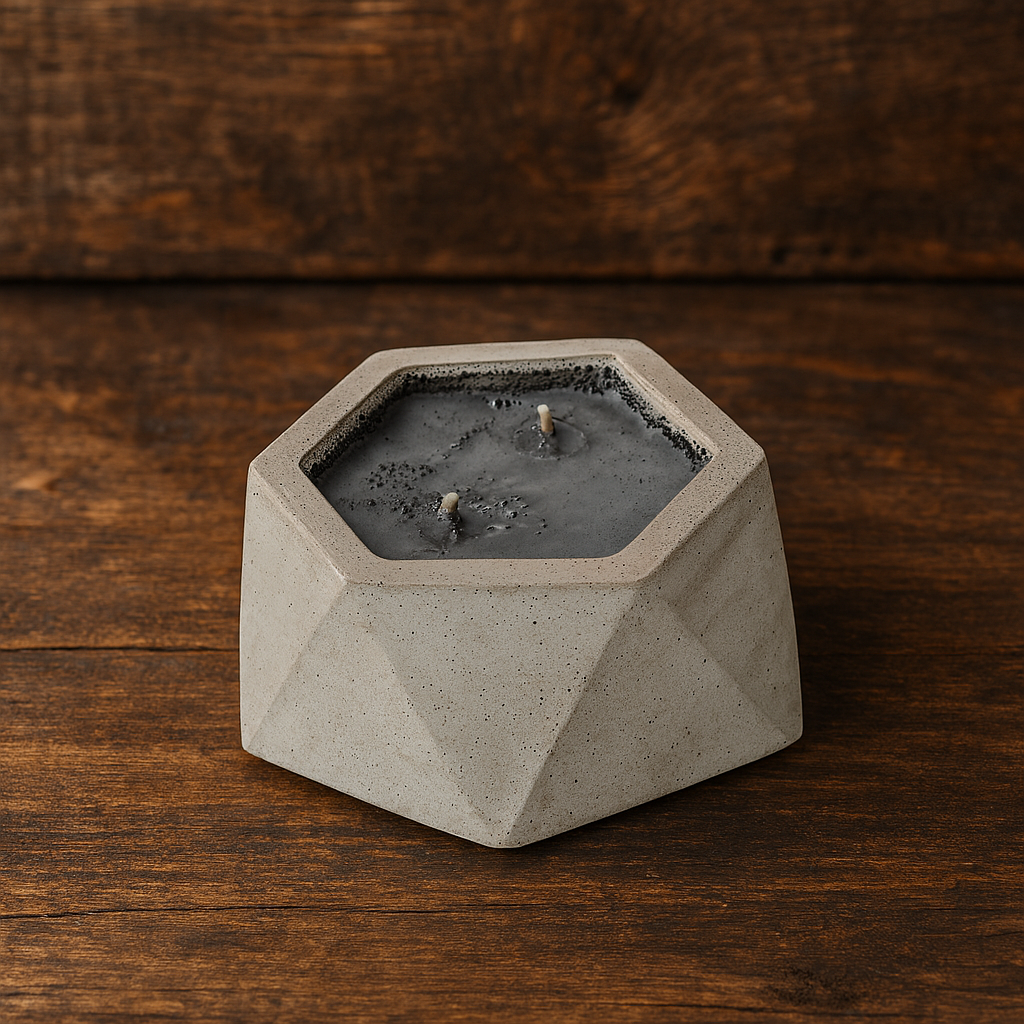 Concrete Candle