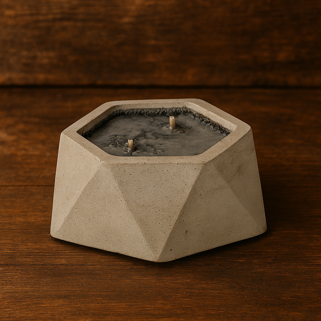 Concrete Candle
