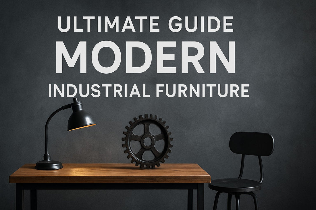 The Ultimate Guide to Modern Industrial Furniture in 2026 - Concrete Artisan