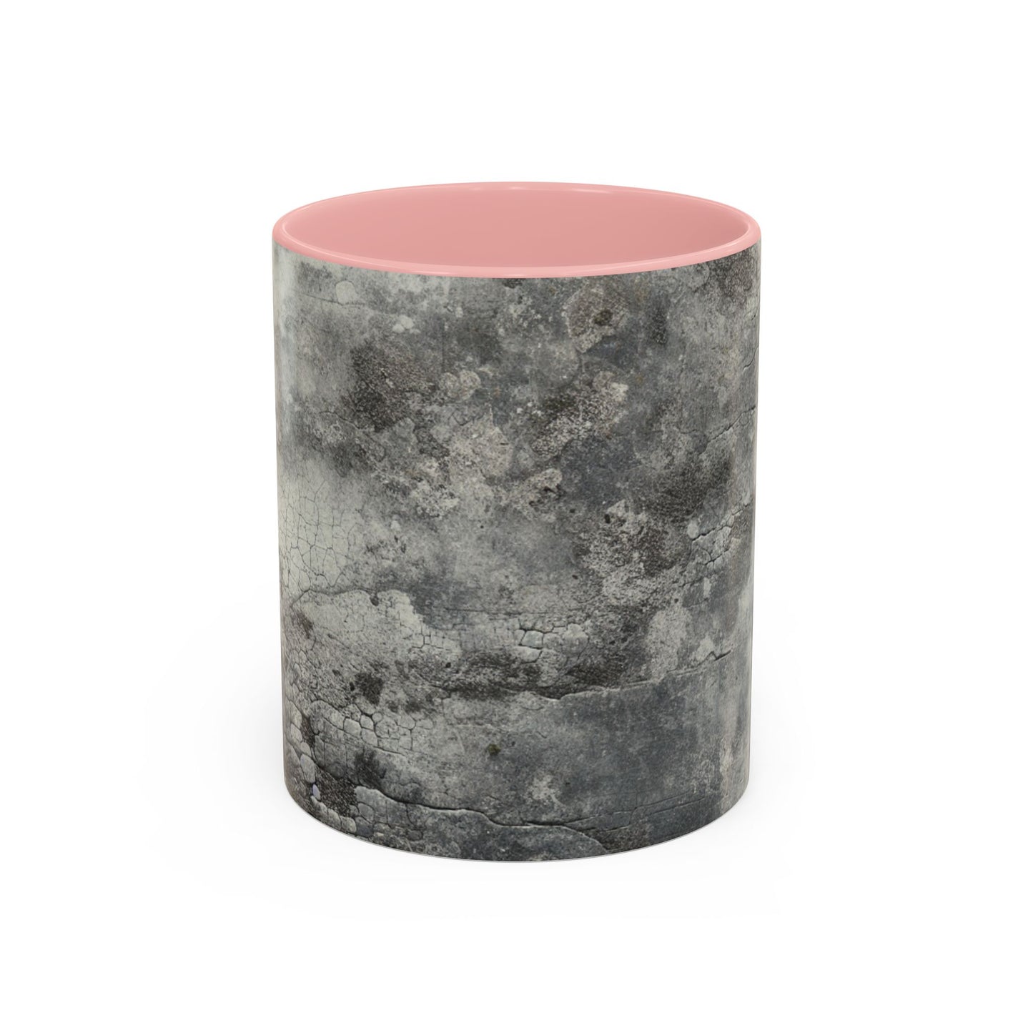 Concrete Accent Coffee Mug, Industrial Rustic Cup, 11oz 15oz Mug for Gift Idea